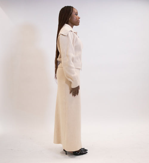 Aya zip-up top